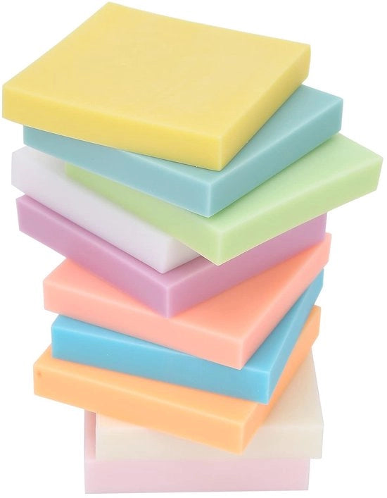 Stampi in gomma da 10 pezzi - Set di stampi per bambini - Set di stampi per adulti - Kit di fai da te per attività di ricreazione - Effetti decorativi - Modelli riciclabili