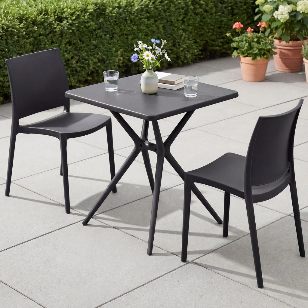 Set di mobili da giardino Amino con 2 sedie 1