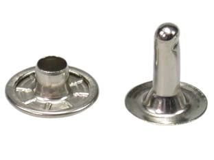 RIVETTI TUBOLARI- - 039 testa ø mm.11 - 1000 pezzi