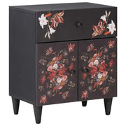 Comodino-Tavolino da notte Multicolore 50 x 33 x 60 cm Legno di mango massello 309330