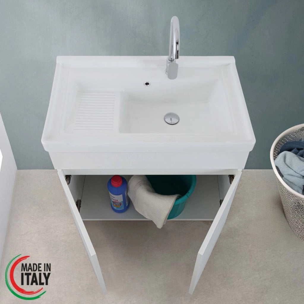 LAVATOIO ROVERE BIANCO