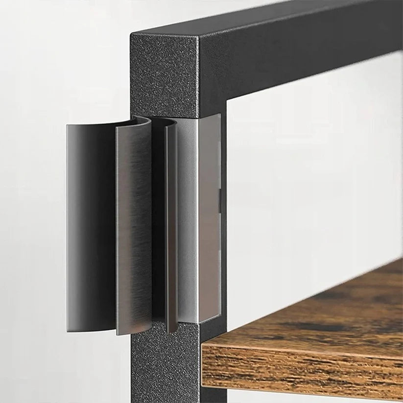 Libreria Alta Marrone 187,5 cm Ideale per Spazi Ridotti