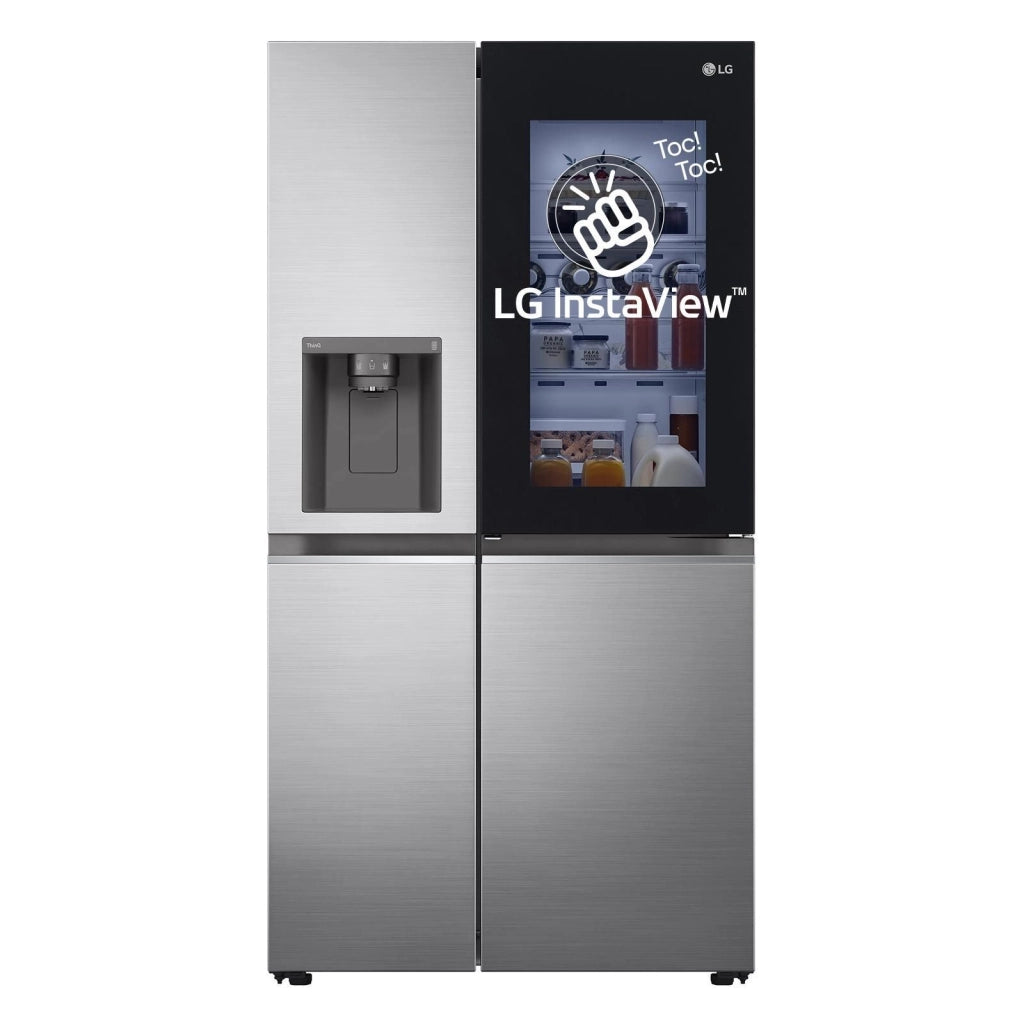LG InstaView Frigorifero Side-by-Side GSXV80PZLE Classe E Capacità 635 litri Total No Frost