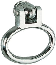 Set di 2 maniglie per porta anello cromato - Finitura.Cromato