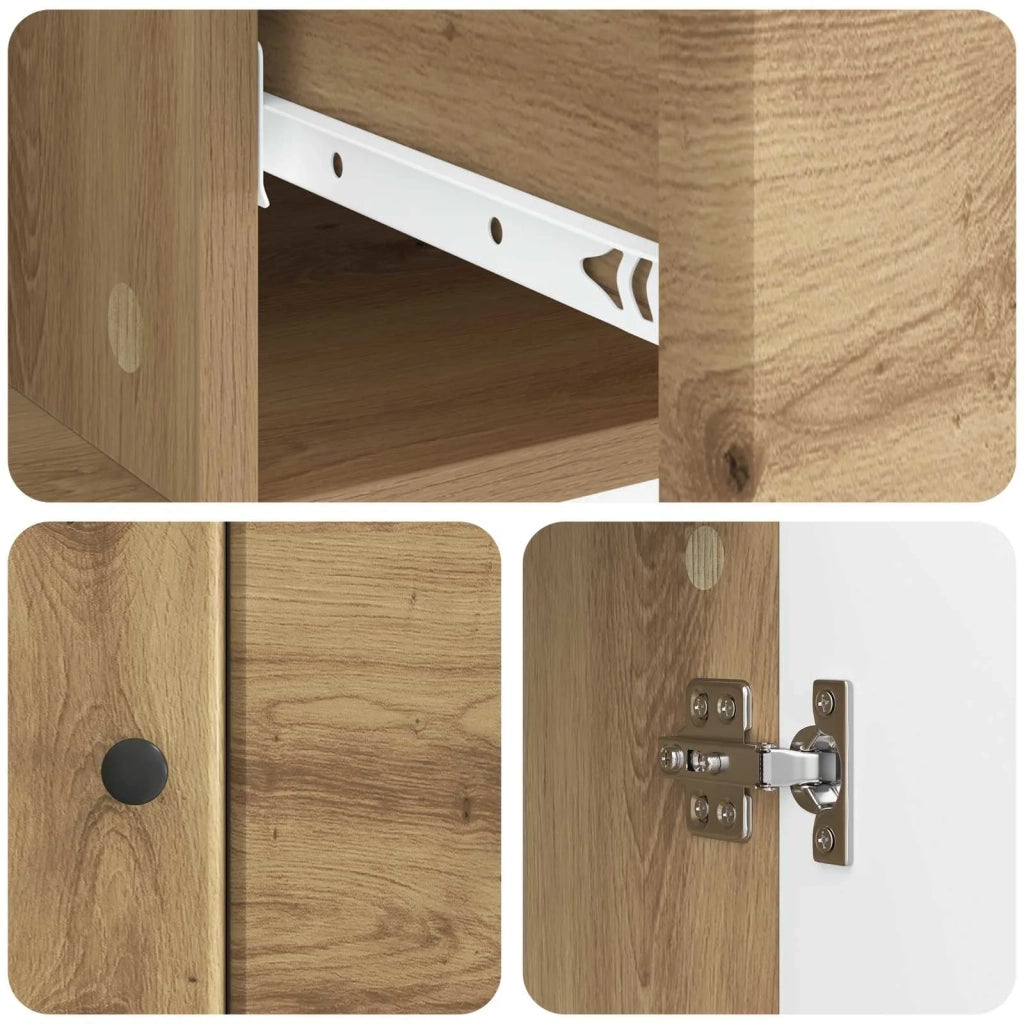 Credenza con cassetto Rovere Artigianale 66 x 34,5 x 90 cm