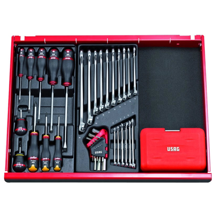 USAG ASSORTIMENTO IN CASSETTA MODULARE (34 PZ) U06010001