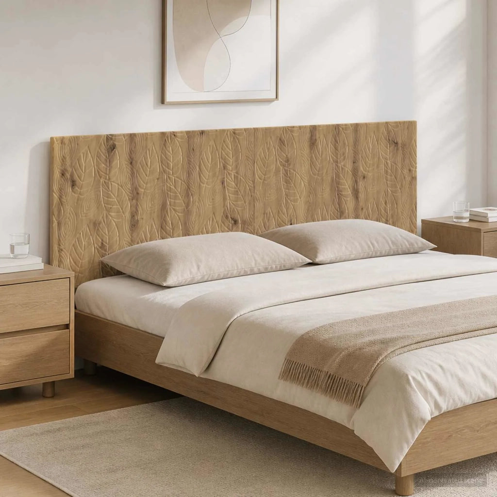 Testiera da Muro DELFT Rovere Artigianale Legno ingegnerizzato 897164