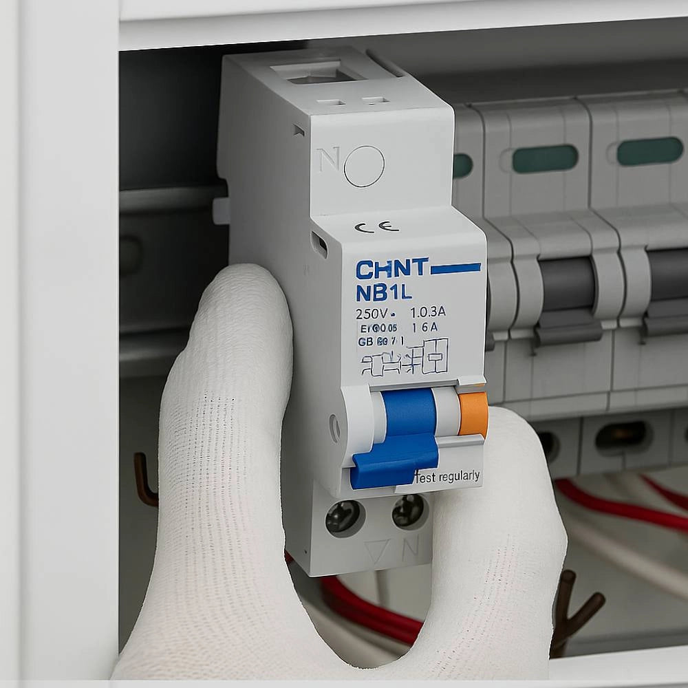 Chint blocco differenziale accoppiabile 2p serie nb1l-40 fino a 40a 300ma *** tipo di differenziale tipo ac, confezio...