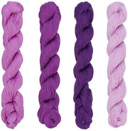 Set di fili da ricamo a sashiko 4 colori 100m filato puro cotone per patchwork e ricamo