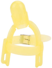 Protezione delle dita in silicone - Spazzola per unghie adattabile - Protezione delle dita - Protezione per bambini delle dita - Riduzione del dolore da placca dentaria - Dimensioni 14,5 x 1,5 cm - Protezione per bambini delle dita