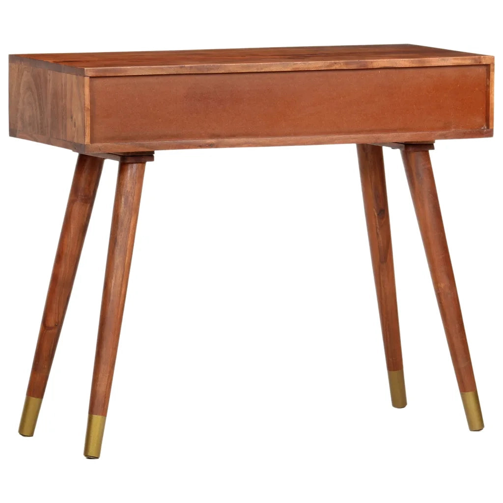 Tavolo Consolle 90x35x76 cm in Legno Massello d'Acacia 286174