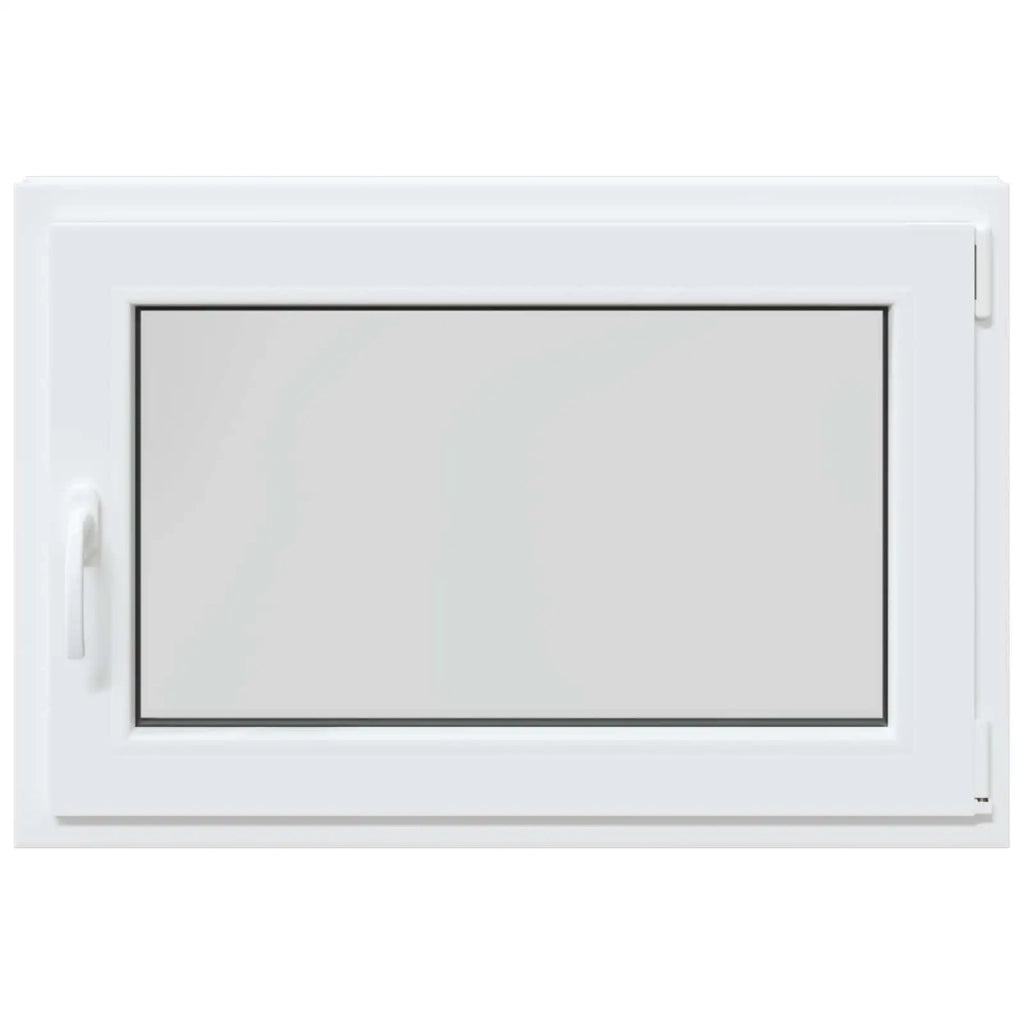 Finestra per Soffitta RISOR 90 x 50 cm PVC e Vetro Bianco CFW4959758