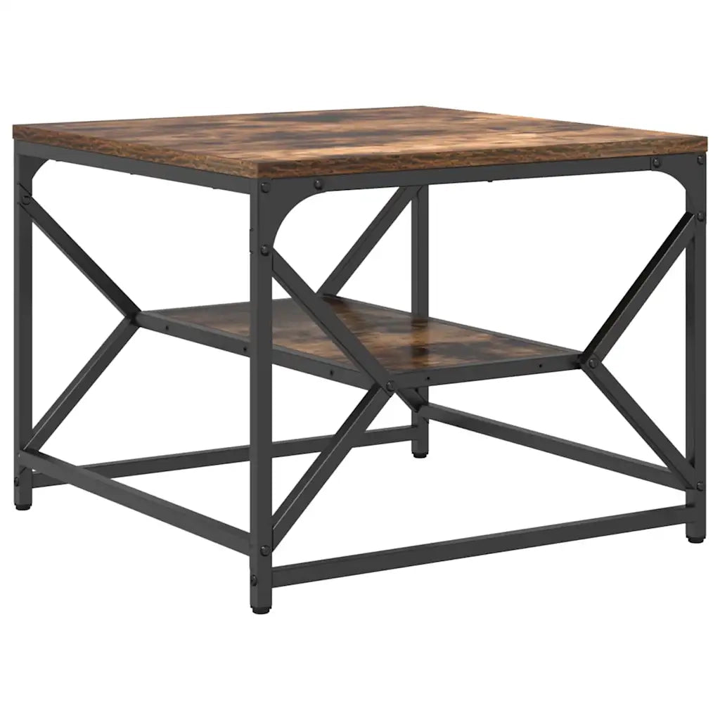 Tavolino da salotto Rovere fumé 51 x 50 x 40 cm 868227