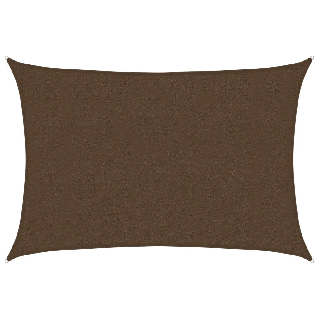 Vela Parasole 160 g/mÂ² Marrone 2,5x3,5 m in HDPE