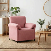 Divano 1 posto Rosa 88 x 83 x 95 cm Velluto 42033929