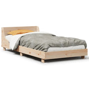 Letto singolo | Letto per adulti | Letto senza Materasso 90x190 cm in Legno Massello di Pino