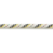 Treccia cruise 10 mm nero/giallo, nautica mt 150
