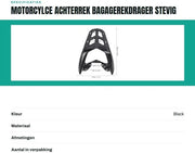 Portaoggetti per rimorchio - Resistente allo shock - Per Nmax 155/Nmax 125 - Adatto per 2020-2024