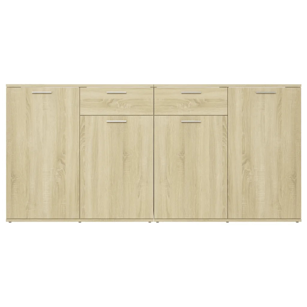 Credenza Rovere Sonoma 160x36x75 cm in Legno Multistrato 3074930