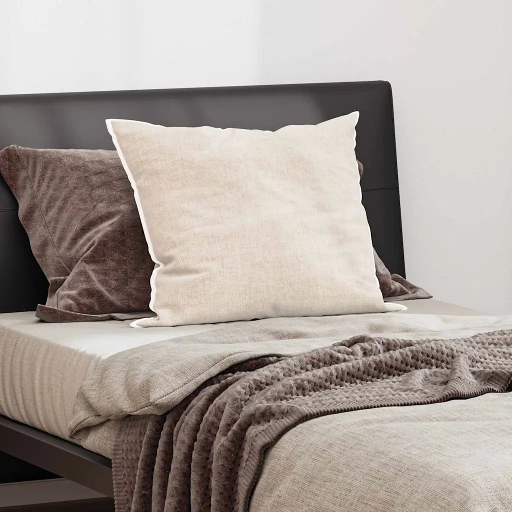 Cuscino con cuscino Bianco 50 x 75 cm Cotone CFW7947268