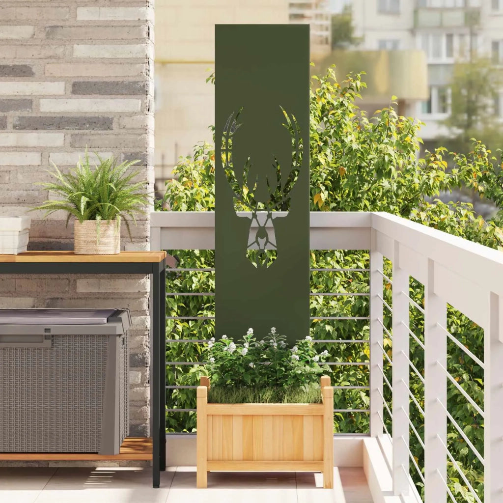 Schermo per privacy in giardino Oliver verde 32 x 140 cm CFW7951626