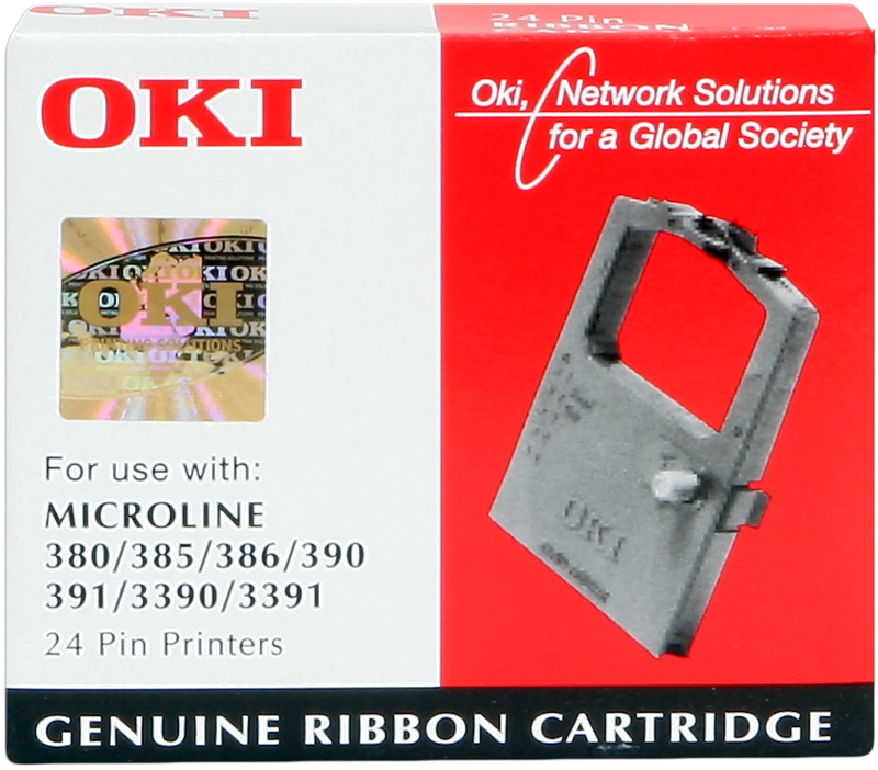 ORIGINAL OKI Nastro colorato nero 380/3391 09002309 2 milioni cifre
