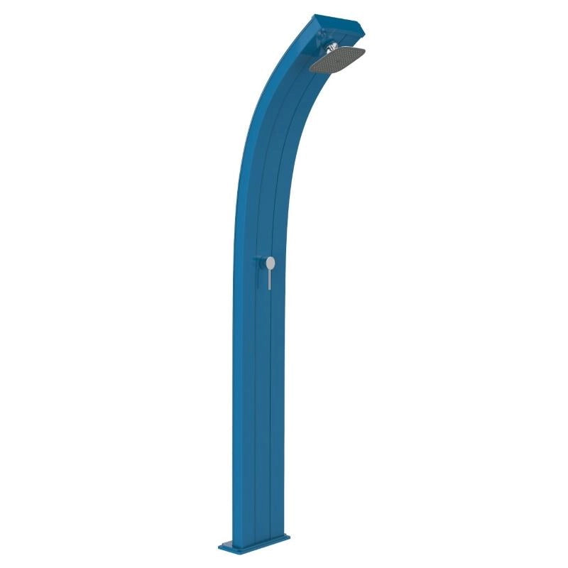 Doccia Solare Dada 40 Litri In Alluminio Con Miscelatore Colore Blu Cv-D300/5012