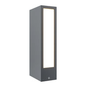 Lampada Da Terra Moderna Da Esterno Metallo Grafite Luce Led 6W Ip65