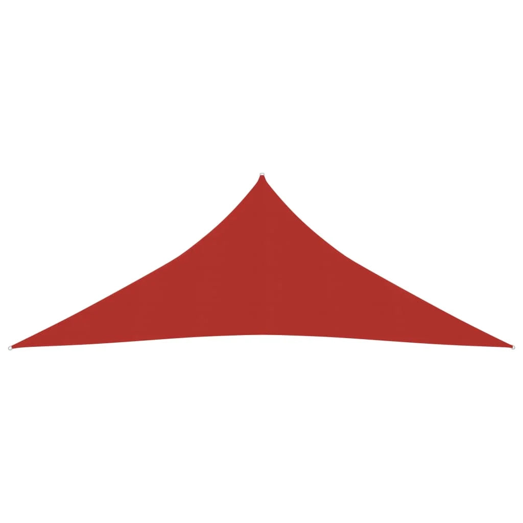 Vela in tessuto per ombrellone 160 g/m² HDPE 4 x 4 x 4 m rosso 02_0009278