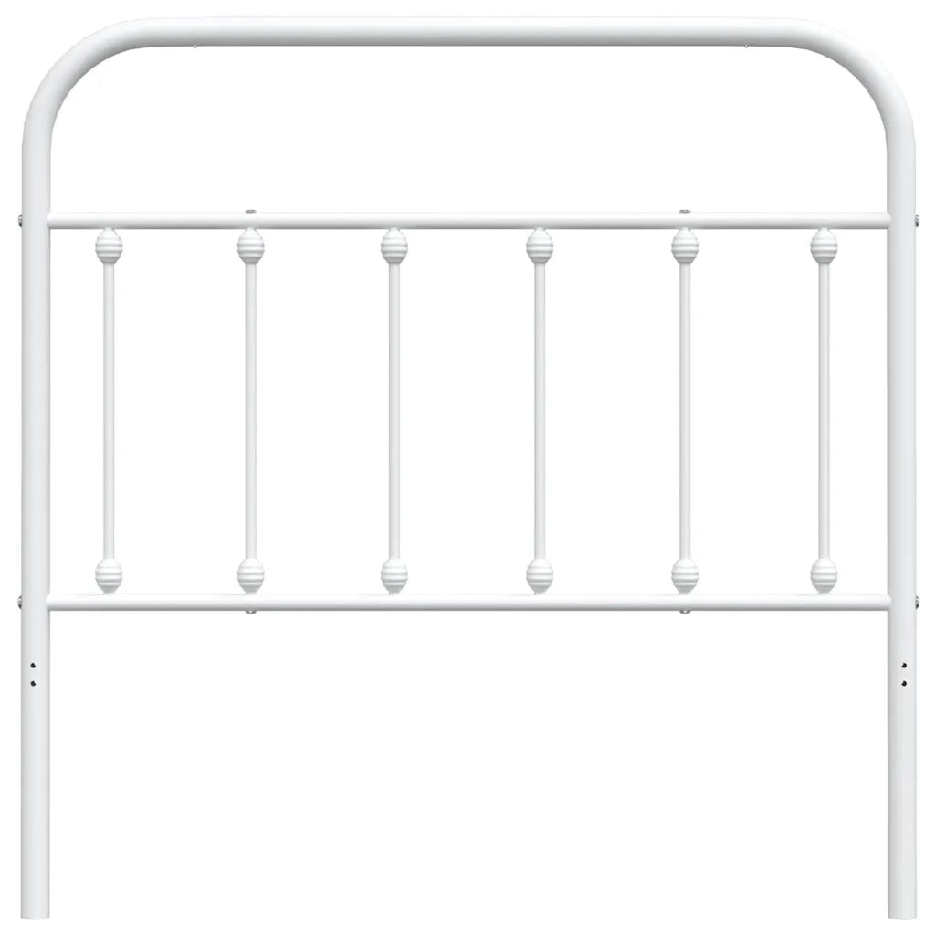 Testiera di Ricambio in Metallo Bianco 100 cm 352656