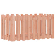 Fioriera | Cassetta per fiori | Vaso Rialzata Giardino Recinzione 100x50x50cm Legno Douglas
