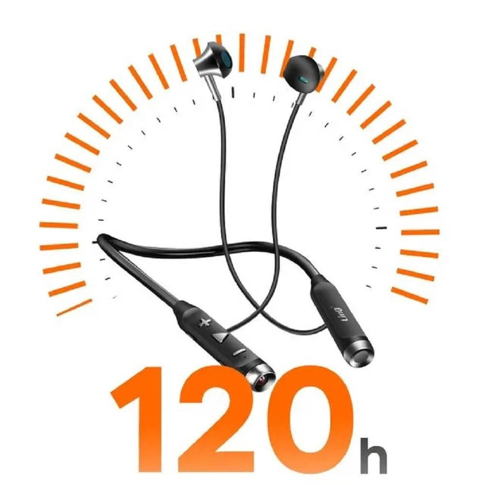 Trade Shop - Auricolari Cuffie Magnetici Bluetooth A Collo Con Torcia Led Sport Smartphone S800 -