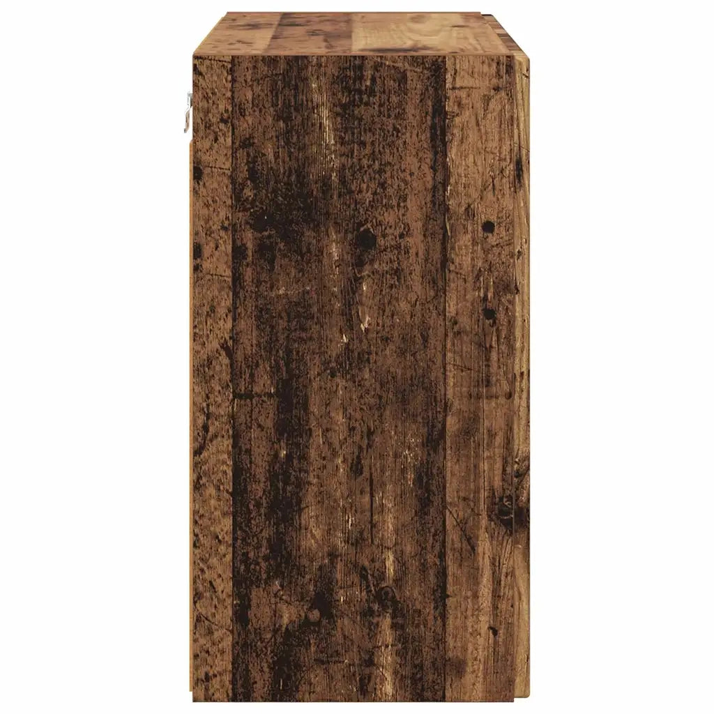 Mobile TV da parete Legno vecchio 59,5 x 31 x 60 cm