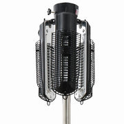 Sunred Radiatore a Fungo 2000 W Alogeno Nero e Argento PH10 420288