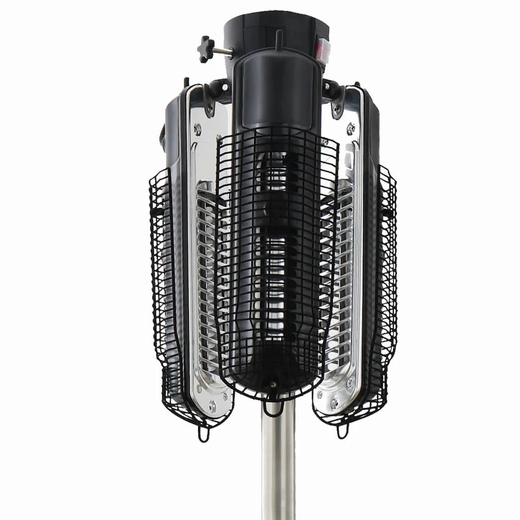 Sunred Radiatore a Fungo 2000 W Alogeno Nero e Argento PH10 420288