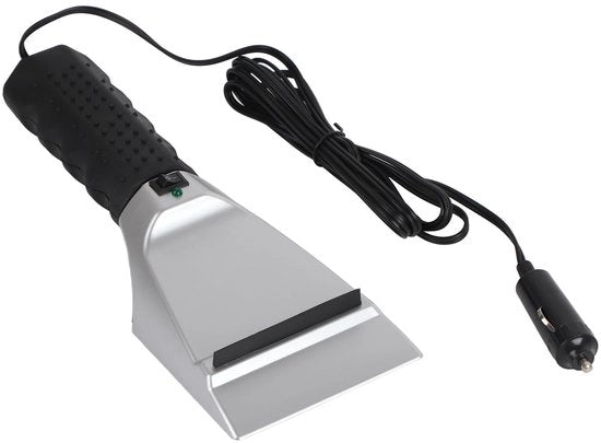 Svuotabottino 12V a riscaldamento automatico con spazzola elettrica per ghiaccio