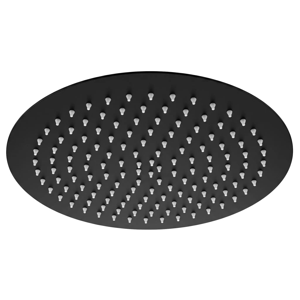 Soffione Doccia Rotondo Rea Js-p014b 30cm Black