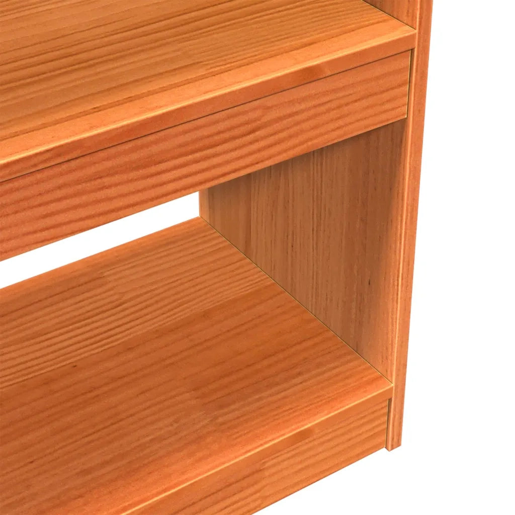 Libreria/Divisorio 100x30x199,5 cm in Legno Massello di Pino 844136