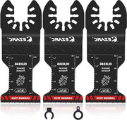 Oscillanti lame per multitool - universale rapida chiusura per metallo, chiodi, legno, piastrelle di gesso e PVC - 3 pezzi lame oscillanti