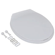 Copriwater a Chiusura Rallentata 2 pz Plastica Bianco CFW2982708