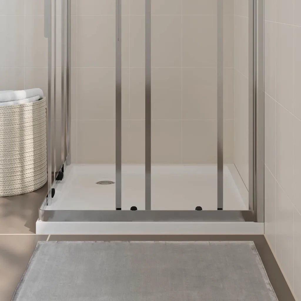Piatto Doccia Quadrato in ABS Bianco 80x80 cm CFW4176803