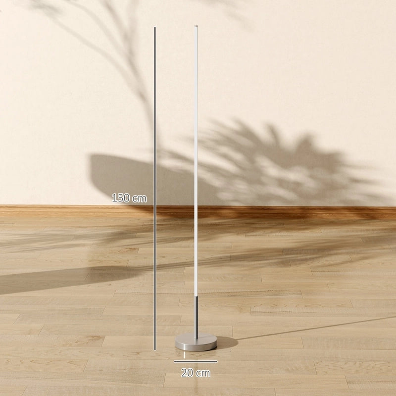 Lampada da terra a LED per soggiorno con temperatura di colore regolabile, adatta anche per camera da letto e ufficio, 20 x 20 x 150 cm