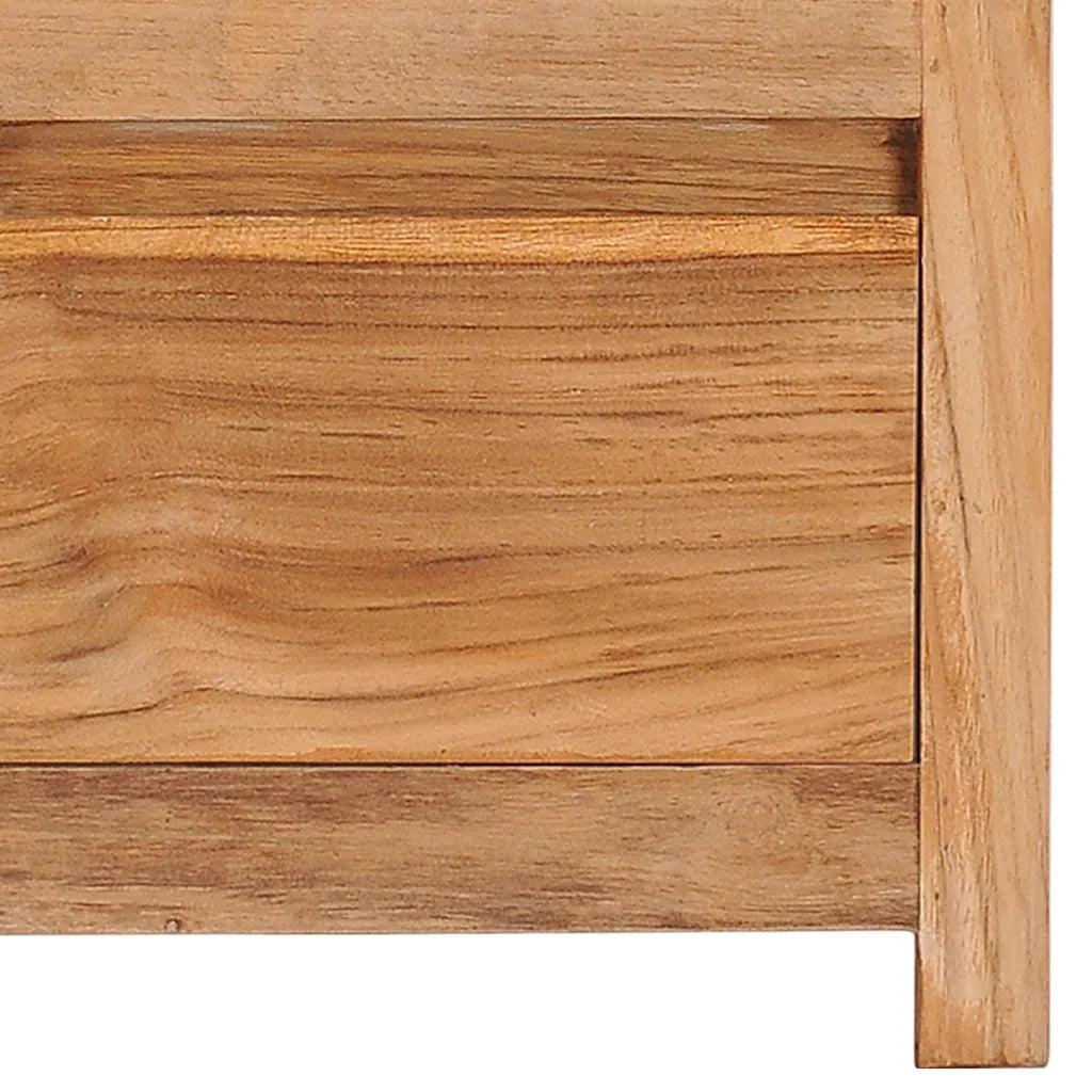 Mobile Porta TV 100x30x35 cm in Legno Massello di Teak 288900