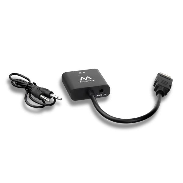 CONVERTITORE DA HDMI A VGA W/AUDIO