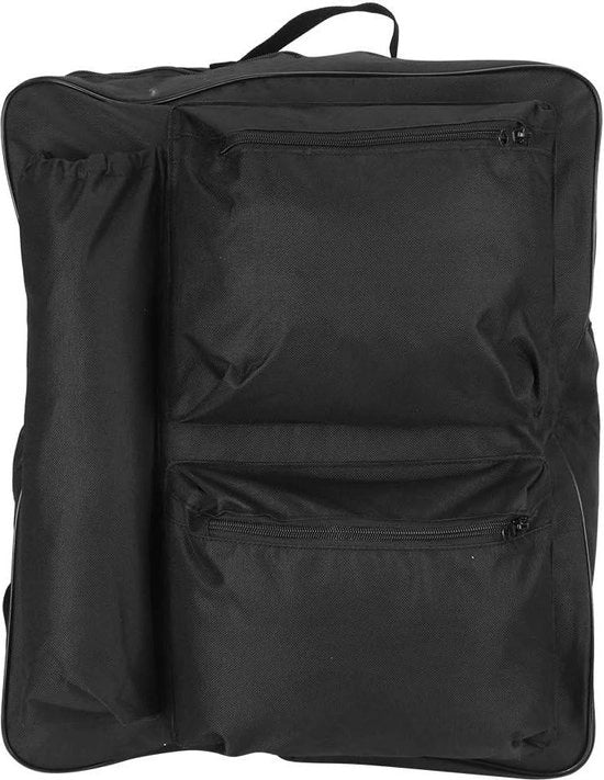 Tas di trasporto per sedia a rotelle 40x14x48cm - Borsa appesa con grande capacità e diverse tasche - Adatta per escursionisti, scooter e sedia a rotelle.