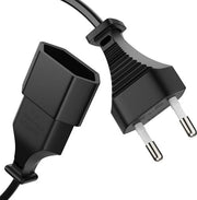 Cavo estensibile eurostekker destro per eurostop per apparecchi domestici - 300 m - nero