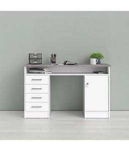 KIT SCRIVANIA FUNCTION PLUS CM. 125X55X75H COLORE CEMENTO