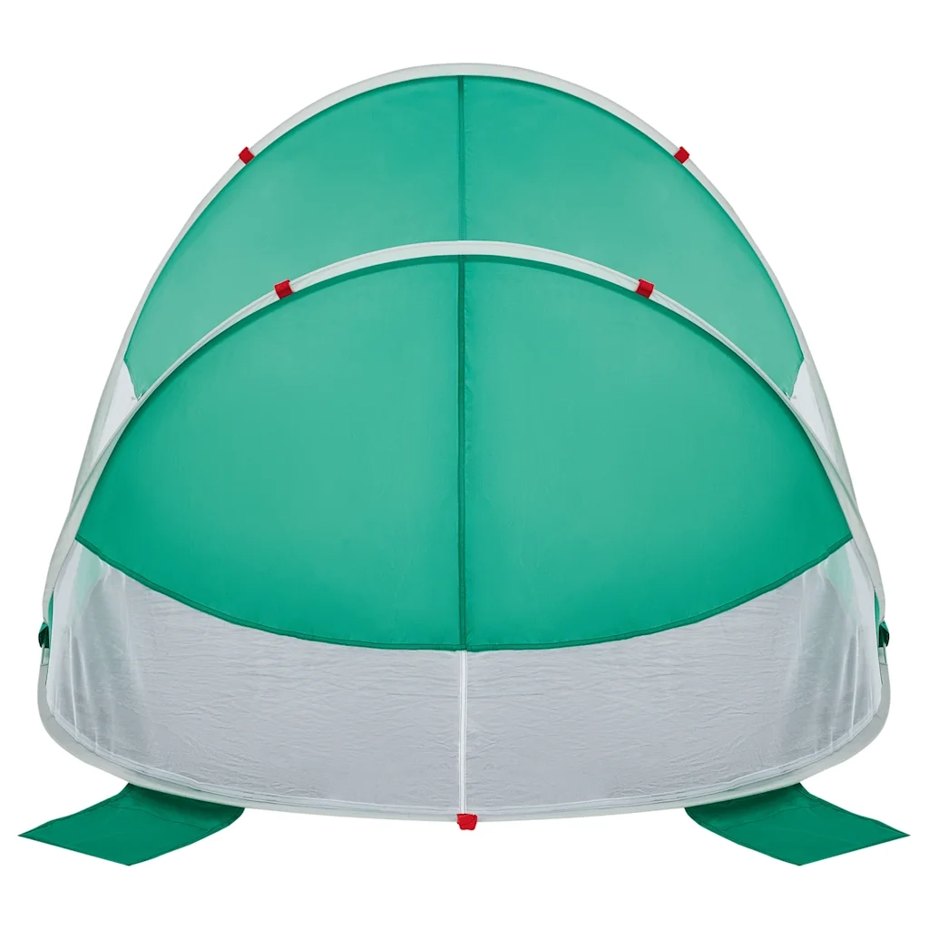 Tenda da Spiaggia Pop-Up Verde Mare Impermeabile 4004150