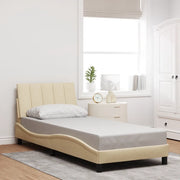 Giroletto senza Materasso Hanko Crema 80x200 cm in Tessuto 3310354