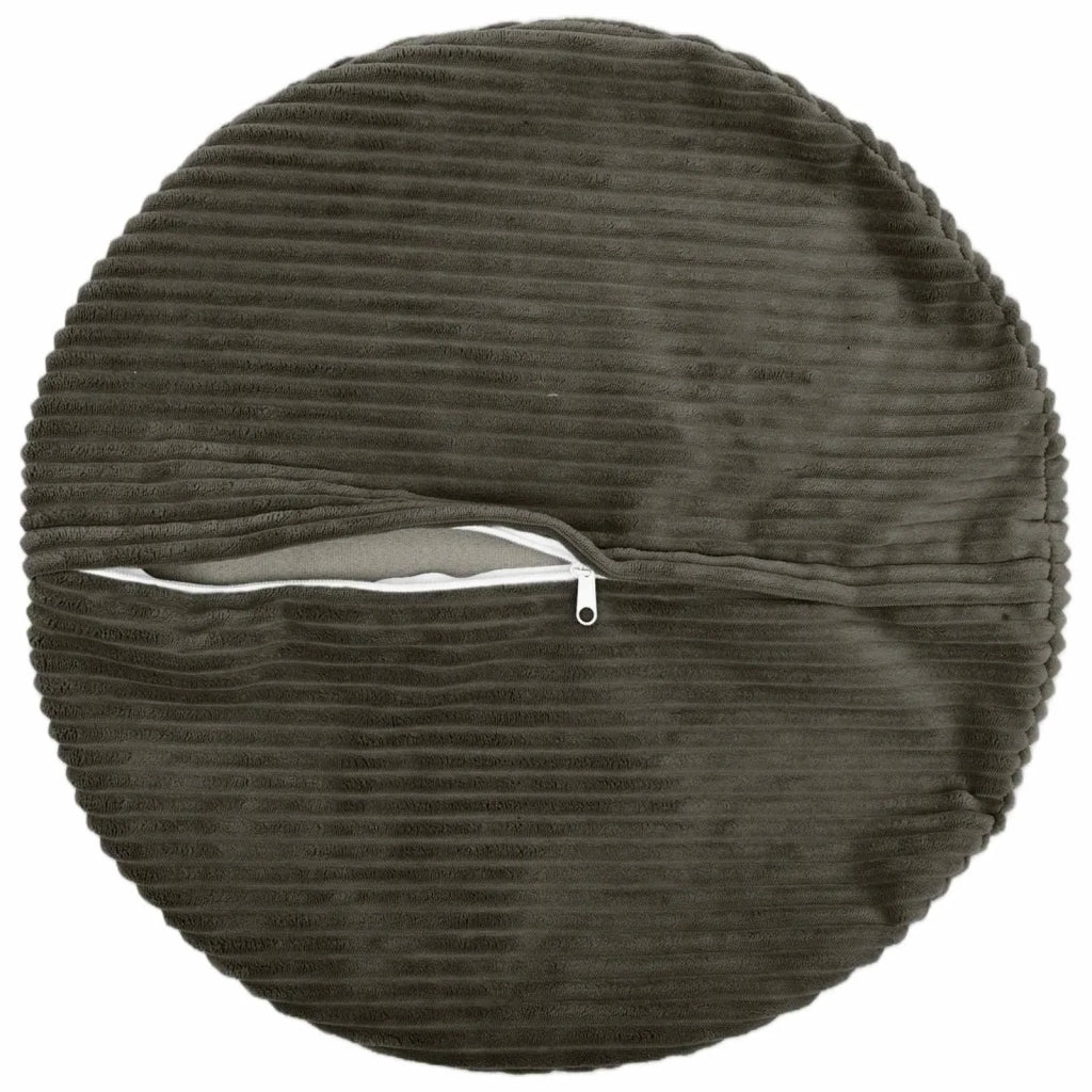 Federa 2 pcs HEERLEN Antracite Ø 30 cm corduroy 921957